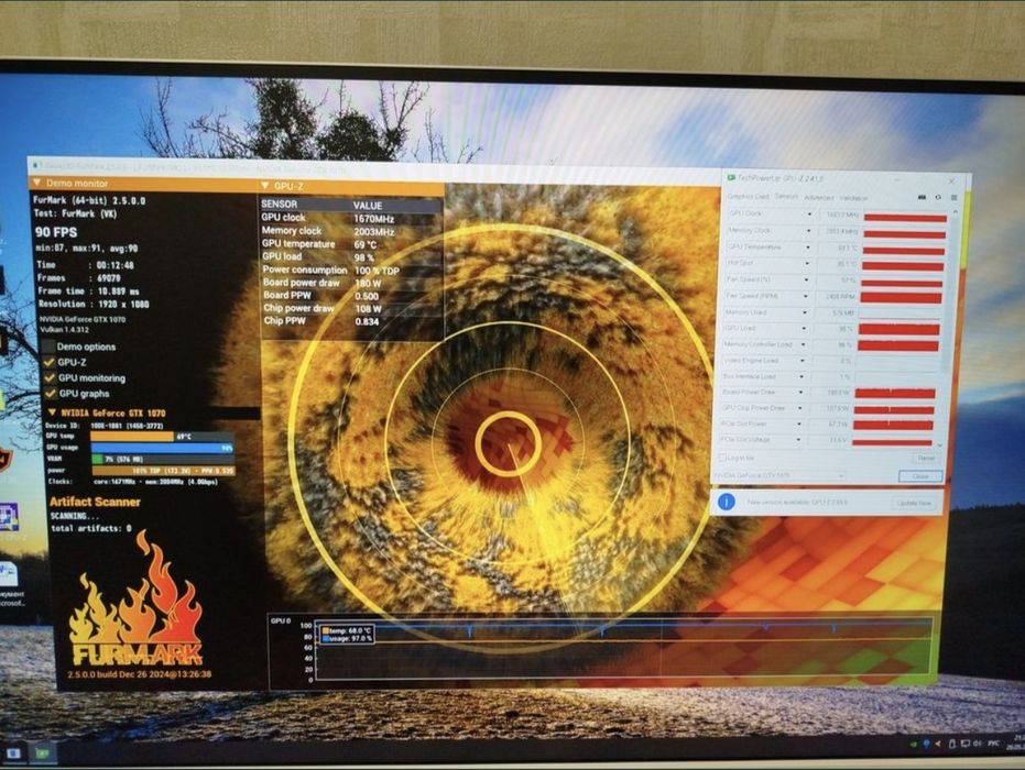 Gigabyte GTX 1070 8gb
