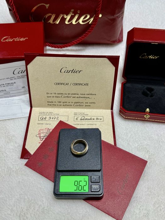 Cartier Trinity Ring original – Full Set