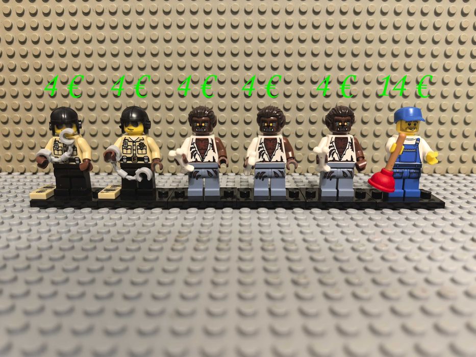LEGO минифигурки рицари пирати нинджаго космос колекционерски стар уорс уестърн фортнайт властелинът на пръстените други ЧАСТ 4