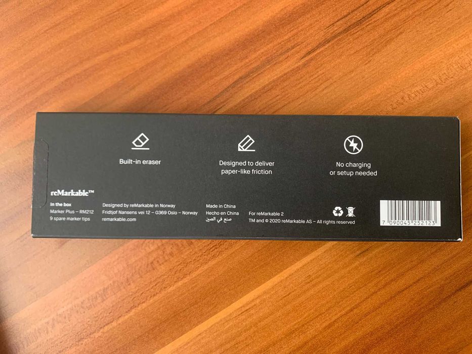 Tableta ePaper reMarkable 2 + Marker Plus + husa sigilate