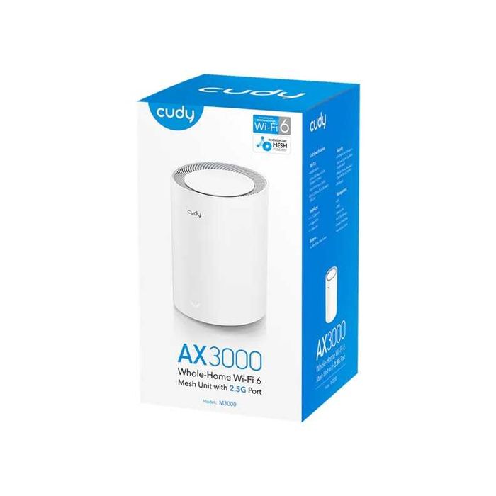 MESH система - Cudy M3000 (3 Pack) - AX3000 2.5Gigabit
