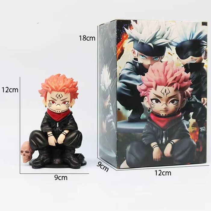 SET Jujutsu Kaisen Satoru Gojo & Sukuna Action Figure Set FULL BOX