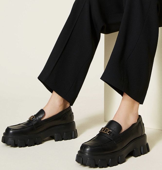 Twinset лоуфъри естествена кожа 37 номер