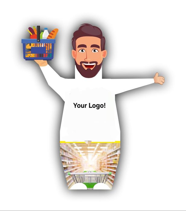 Надуваем , махащ човек реклама