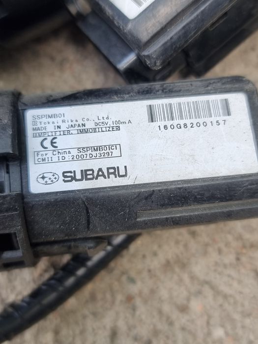 Кнопка Пуш старт на Subaru BR