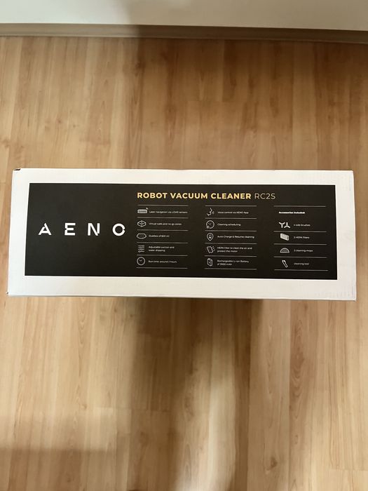 Прахосмукачка робот - Aeno ARCO002S, Мокро и сухо почистване