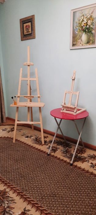 Мольберты для рисования. Настольные. Из массива сосны.