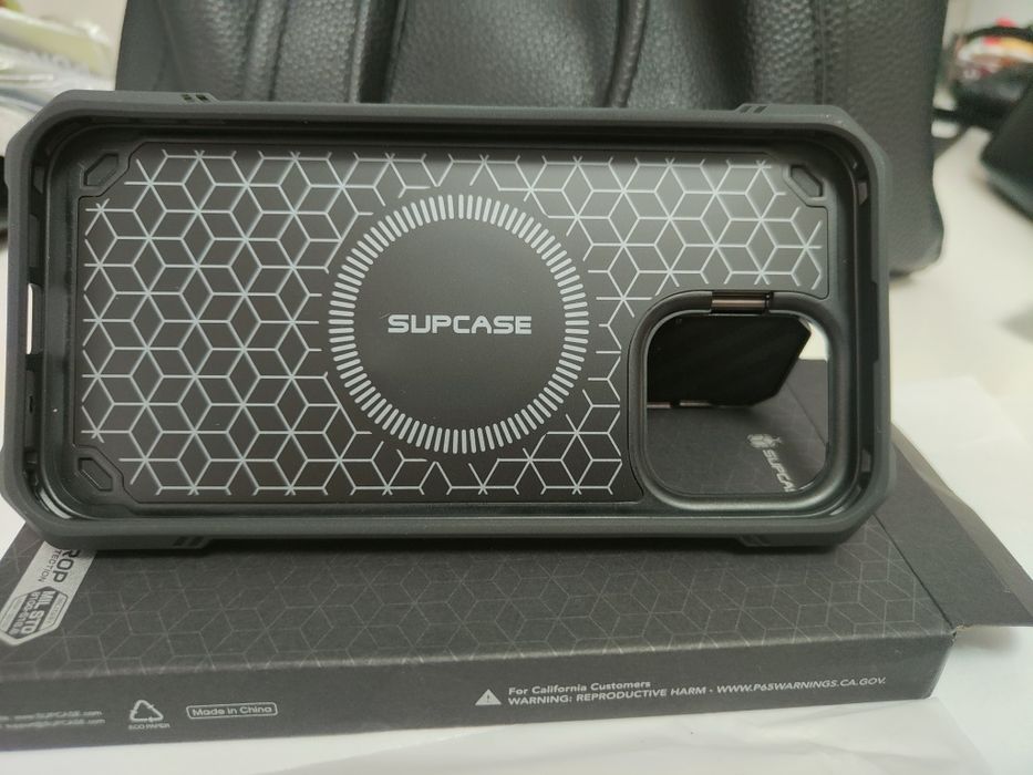 Husă iPhone 15 Pro Max Supcase Unicorn Beetle XT MagSafe- Black - nouă