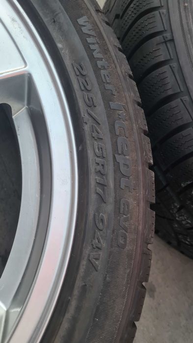 Джанти с гуми 17" за Фолксваген VW Audi Seat Skoda Ауди Сеат Шкода Ети