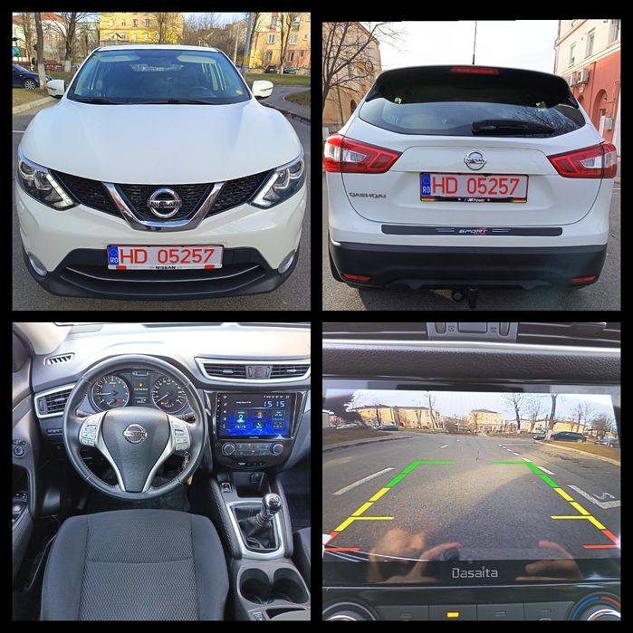 Nissan Qashqai*Af.2015*1.2 Dig-T*Benz*120Cp*6+1V*Clima*Navi*Pilot*Led!