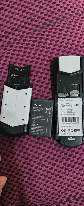 Vertu signature S черен