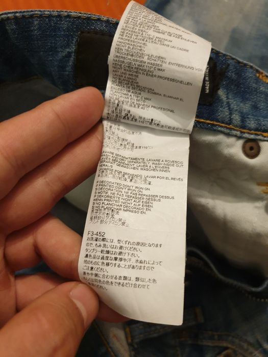 Blugi Dsquared2 Originali albastri marimea 48 s74lb0114