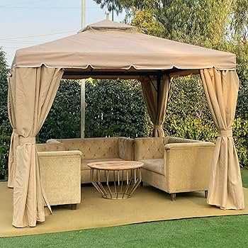 Шатры и навесы — удобно, надёжно, красиво С москитной сеткой