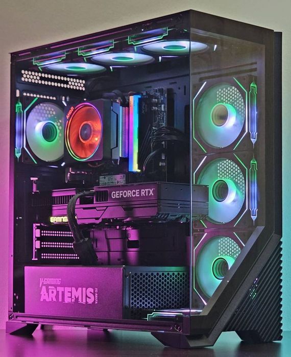 RTX5070 / Ryzen 7 7800X3D / 32GB DDR5 / 1TB NVMe DR5070700X3D-1 НОВ