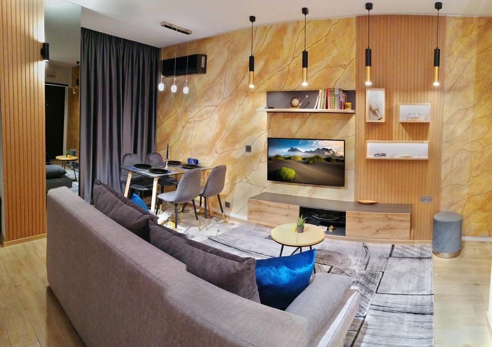 Дава се под наем Двустаен апартамент в Бургас, Лазур - 49 кв.м за 459 € - Снимка #2