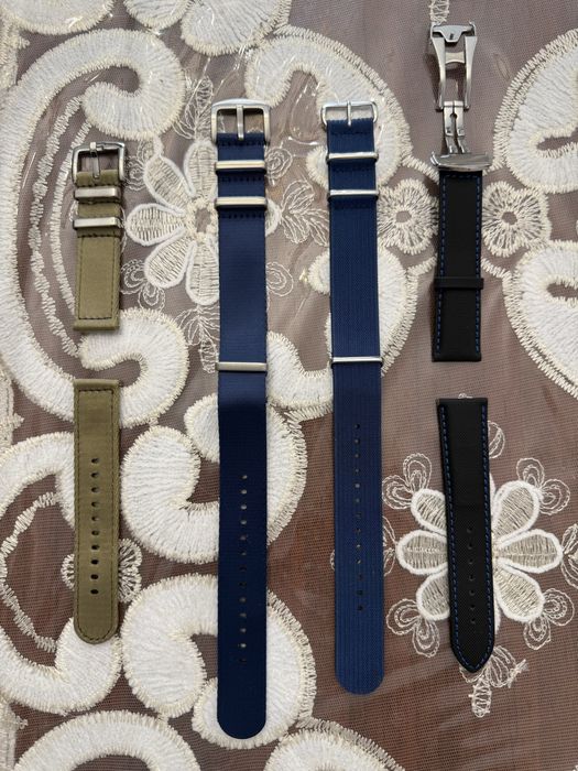 Нейлоновые ремешки для часов 20–22 мм — стиль и комфорт каждый день!