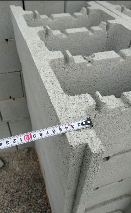 Несъёмная опалубка Новоблок для фундамента сплитерный блок