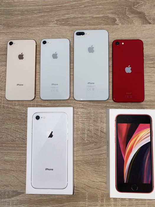Lot 4 telefoane iPhone 8/8 Plus/ SE