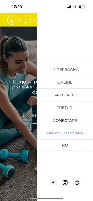 Vand aplicatie mobila wellness