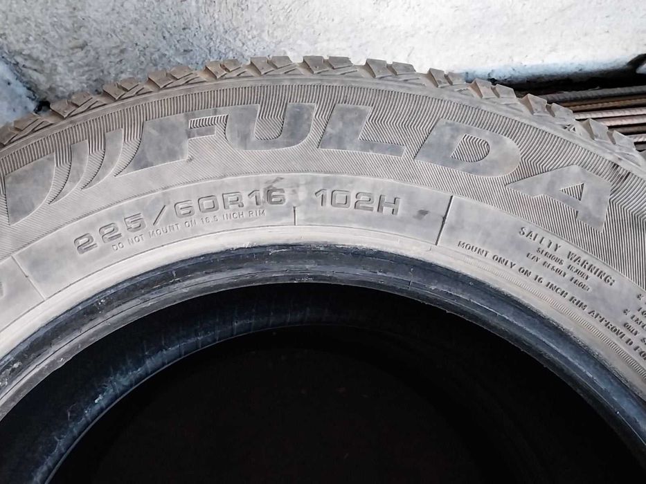 4 броя Гуми Fulda 225/60R16