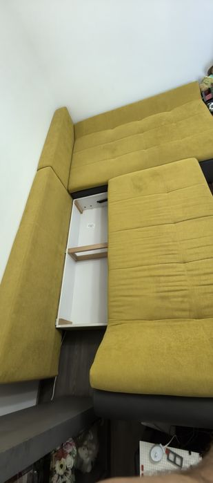 Canapea Colțar Ariva extensibil cu 3 perne incluse cumpărat de la Kika