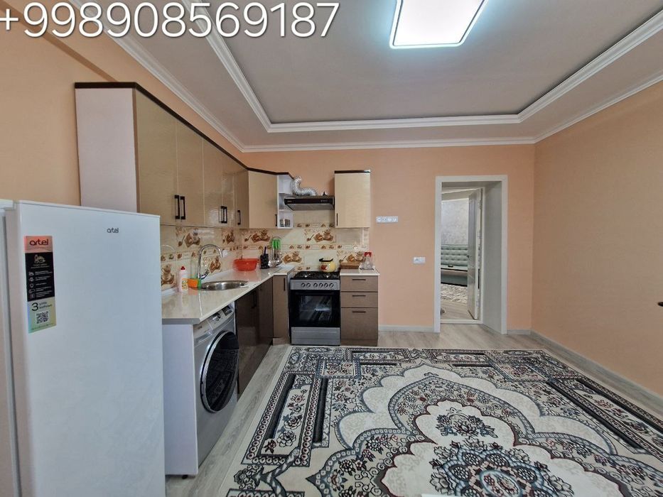 12 этажкада 2 хонали квартира ижарага берилади! Нурхон худудида