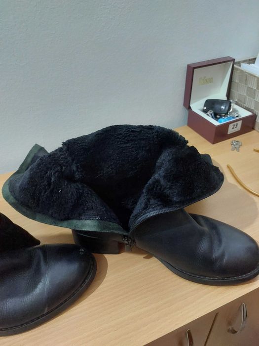 Cizme de dama, marimea 39, piele naturala