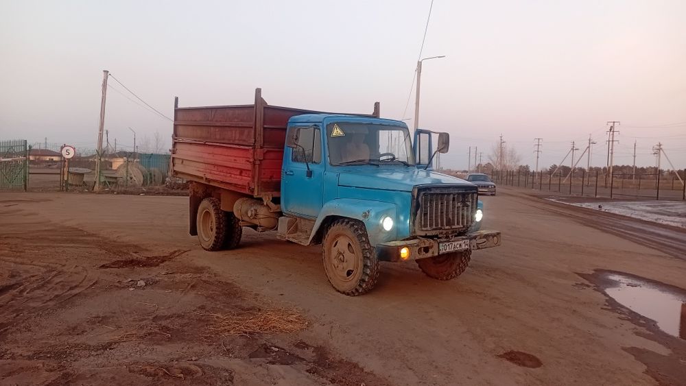 Услуги газ 53 самосвал открытая