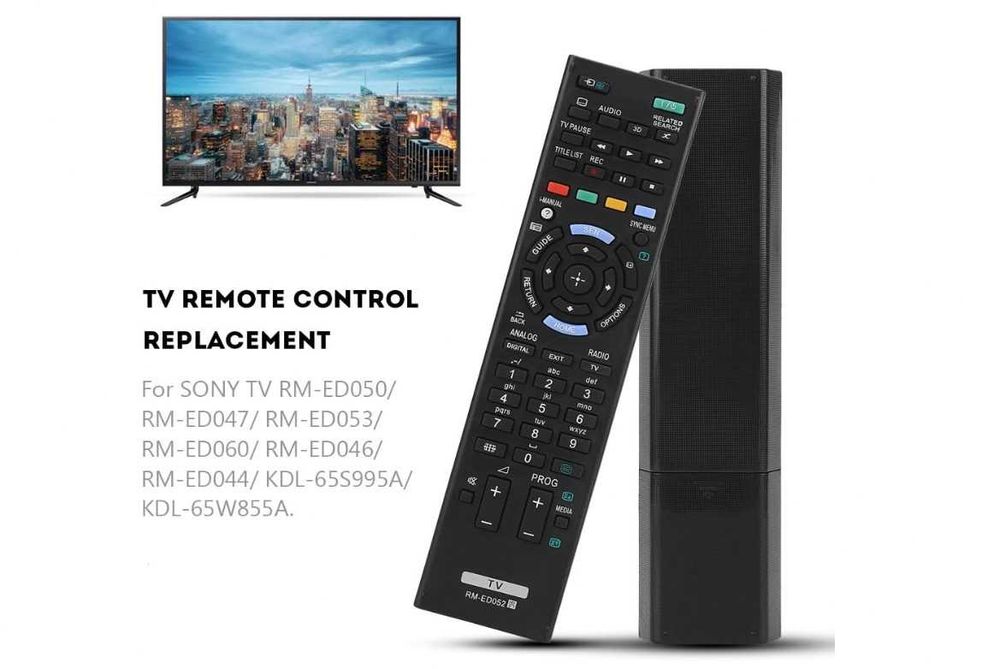 Telecomandă Sony RM-ED052 – Compatibil cu Sony Smart/Nonsmart TV