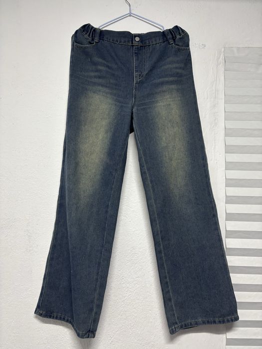 джинсы на высокой посадке