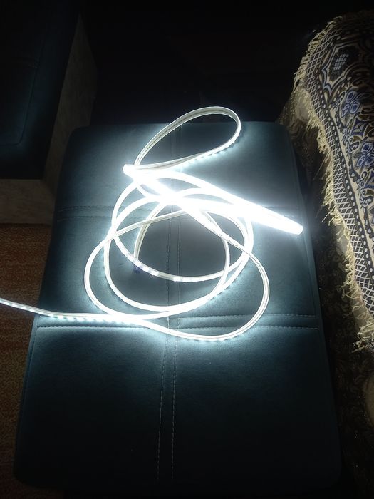 Led chiroq garantiyasi 30 kun. 5 metr uzunlikda