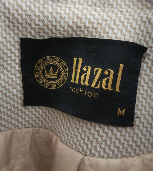 Пальто Hazal Fashion, размер M, бежевое