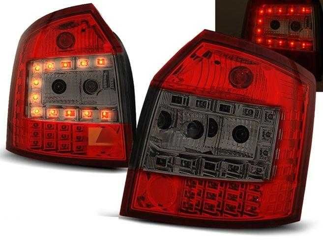 Стопове Ауди А4 Б6 ЛЕД Комби Audi A4 B6 LED Тунинг Тъмни Диодни