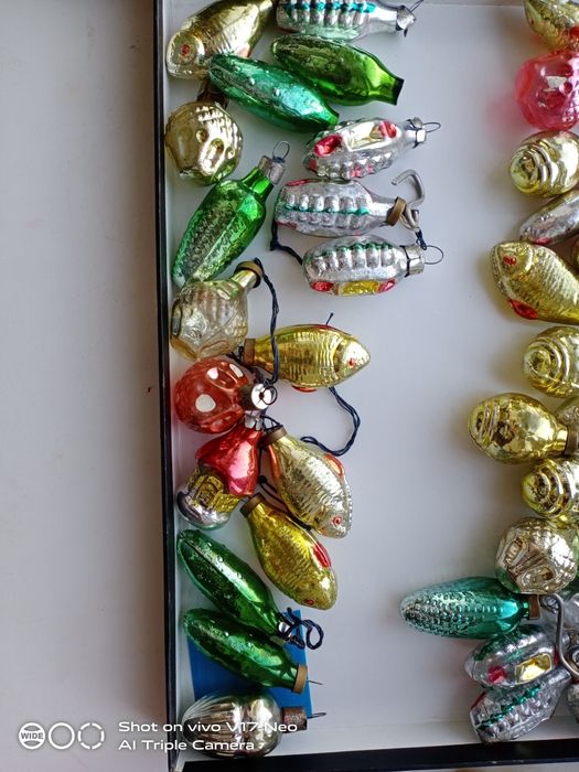 Советские ёлочные игрушки