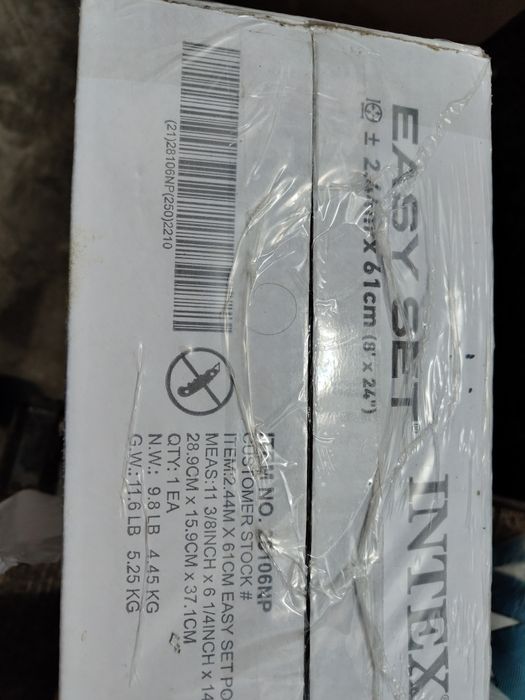 Piscina gonflabila Easy Set Intex D244xH61 cm