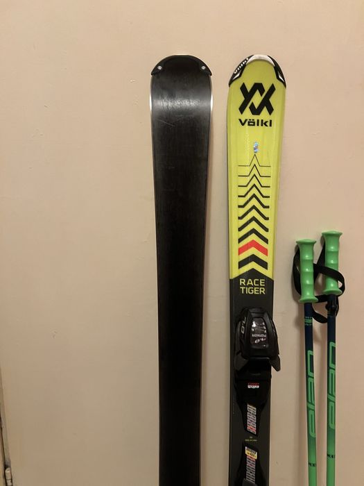 Детски ски 110см Volkl Racetiger и ски обувки Head J2 225мм