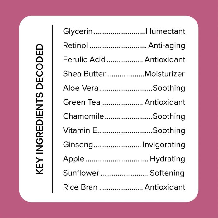 Възстановяващ възрастта крем - Ретинол + ферулова киселина