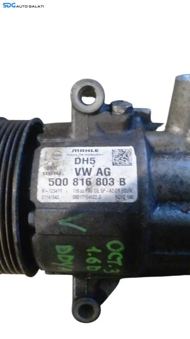 Compresor AC Aer Conditionat Clima Skoda Octavia 4 2020 - Prezent Cod 5Q0816803B [M8133]