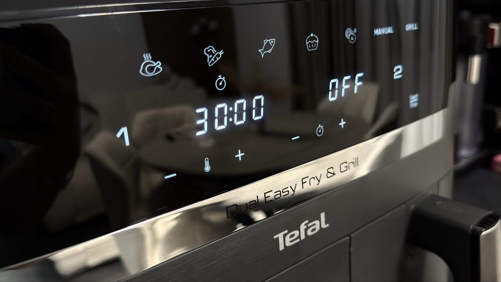 Airfryer Tefal Dual Easy Fry&Grill NOU