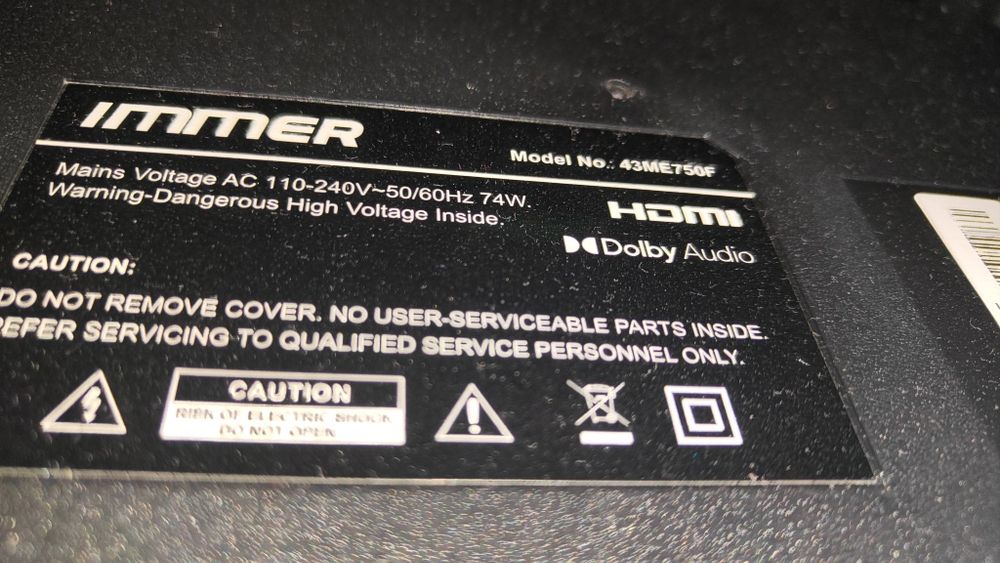 Телевизор смарт Immer