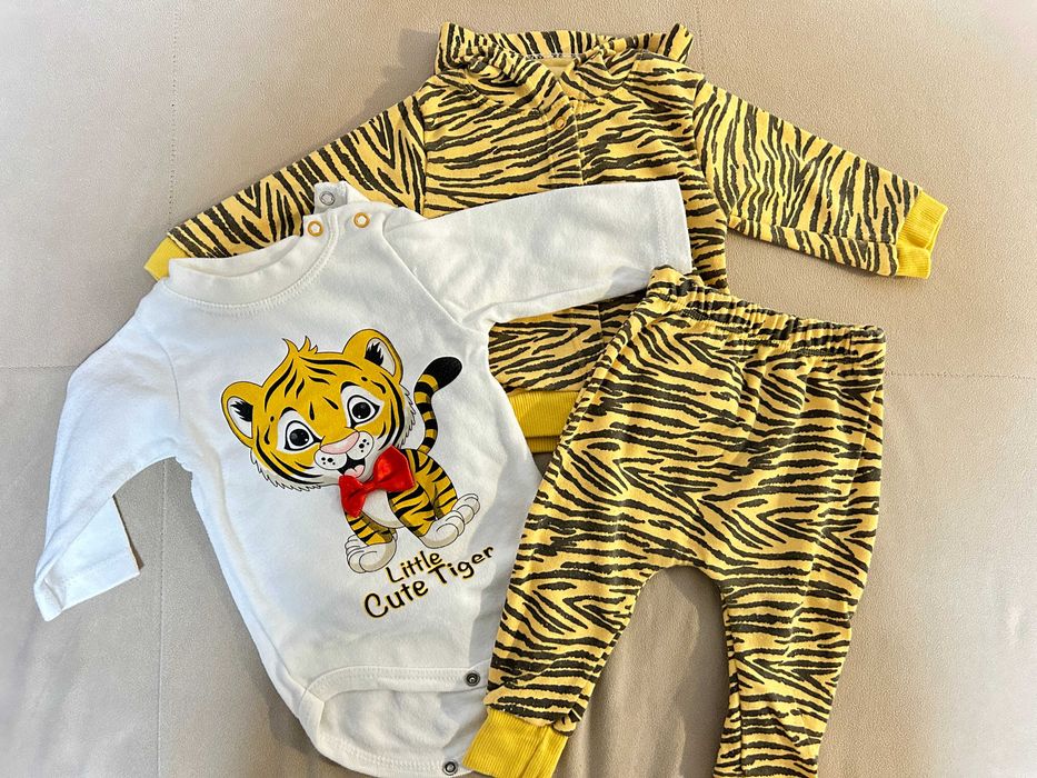 Детски дрешки 3-6 и 6-9 месеца до 74, 68, 62  см