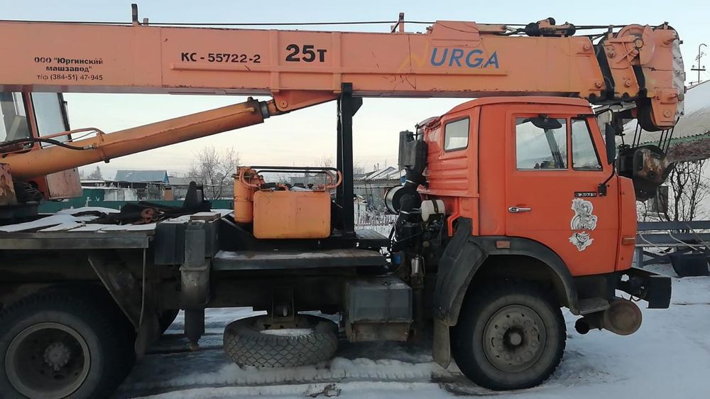 Продам Камаз кран