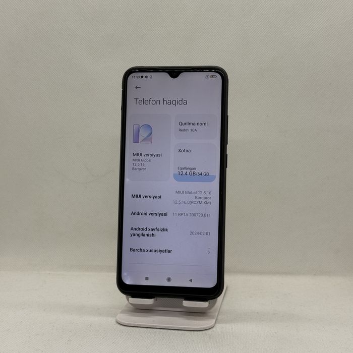 Redmi 10A 64 Gb sotiladi