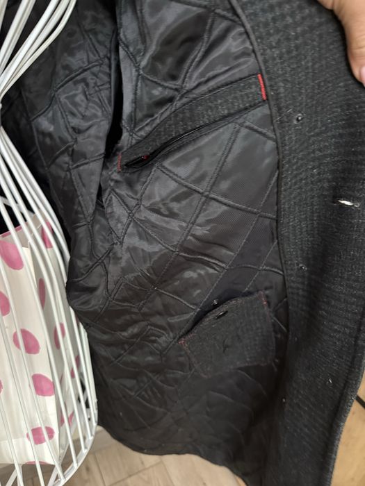 Мъжко  вълнени палто l л вълна