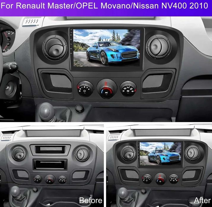 RENAULT Master/OPEL Movano /NISSAN NV400, 2010-2021 Android Навигация