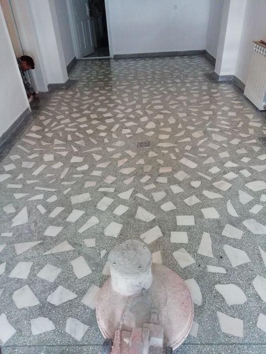 Șlefuit și lustruit marmura Mozaic granit