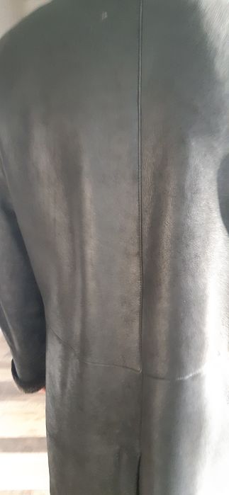 Мужская приталенная  дубленка