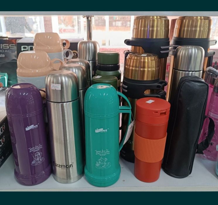 Термосы новые разные виды