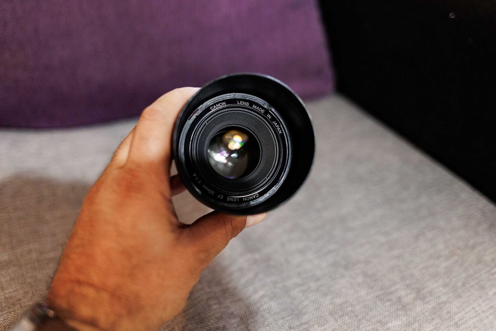 Obiectiv Canon 50mm F1.4