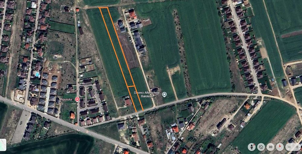 Oportunitate investitie vanzare teren intravilan Dumbraveni-Balotesti